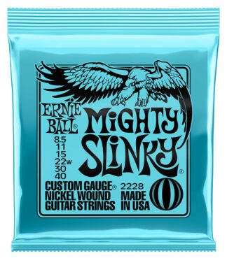 Ernie Ball 2228 Mighty Slinky 8.5-40 - struny do gitary elektrycznej