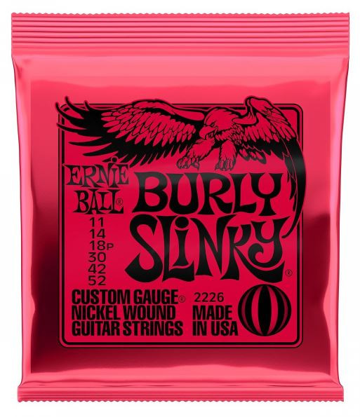 Ernie Ball 2226 Burly Slinky 11-52 - struny do gitary elektrycznej