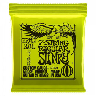 Ernie Ball 2621 7 String Regular Slinky 10-56 (7) - struny do gitary elektrycznej siedmiostrunowej