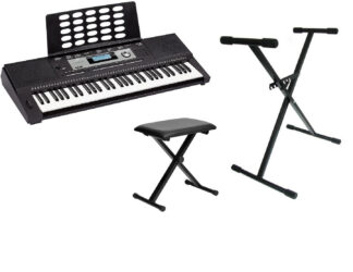 MEDELI M331 - keyboard z klawiaturą dynamiczna 61 klawiszy (wejście na mikrofonon)