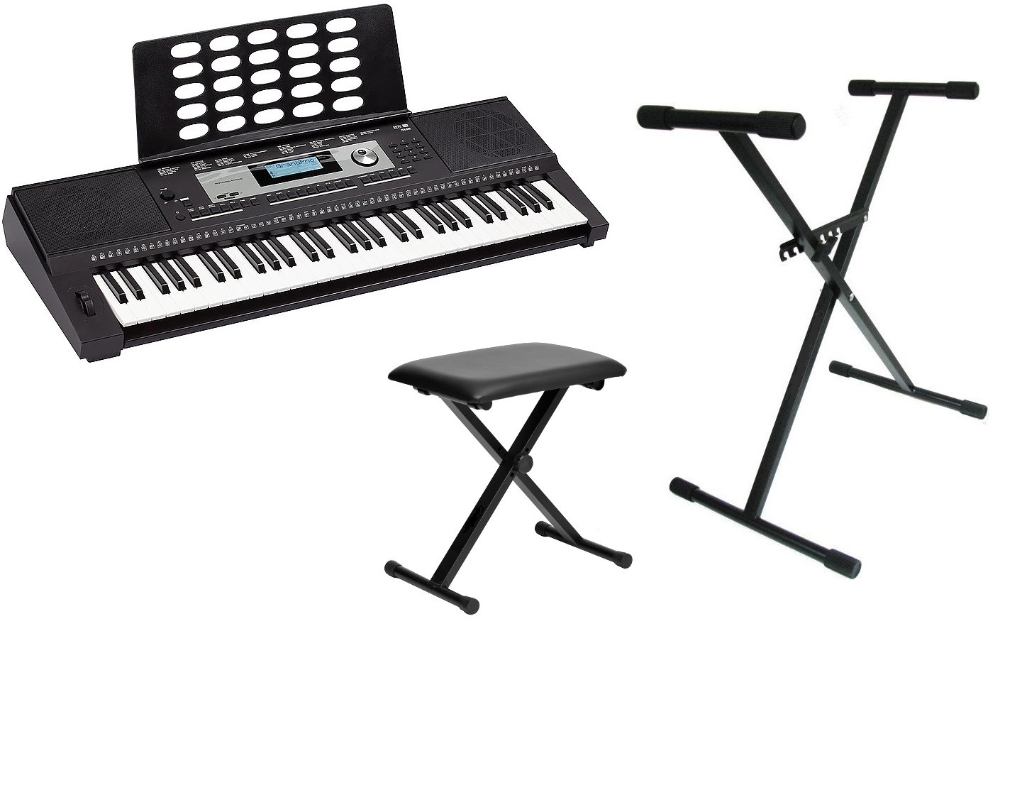 MEDELI M331 - keyboard z klawiaturą dynamiczna 61 klawiszy (wejście na mikrofonon)