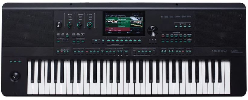MEDELI AKX10 - keyboard z klawiaturą dynamiczną i portem USB, MP3 Player