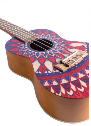 BAMBOO BU23S Passion Ukulele koncertowe z pokrowcem w zestawie