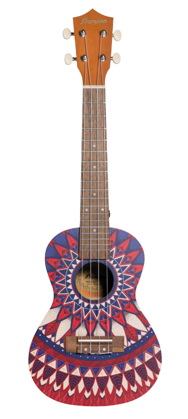 BAMBOO BU23S Passion Ukulele koncertowe z pokrowcem w zestawie