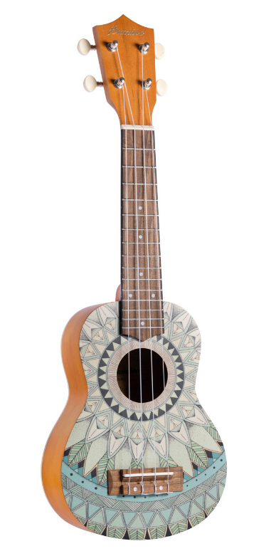 BAMBOO BU23S JADE Ukulele koncertowe z pokrowcem w zestawie