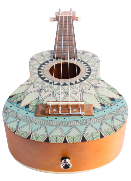 BAMBOO BU23S JADE Ukulele koncertowe z pokrowcem w zestawie