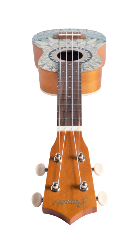 BAMBOO BU23S JADE Ukulele koncertowe z pokrowcem w zestawie