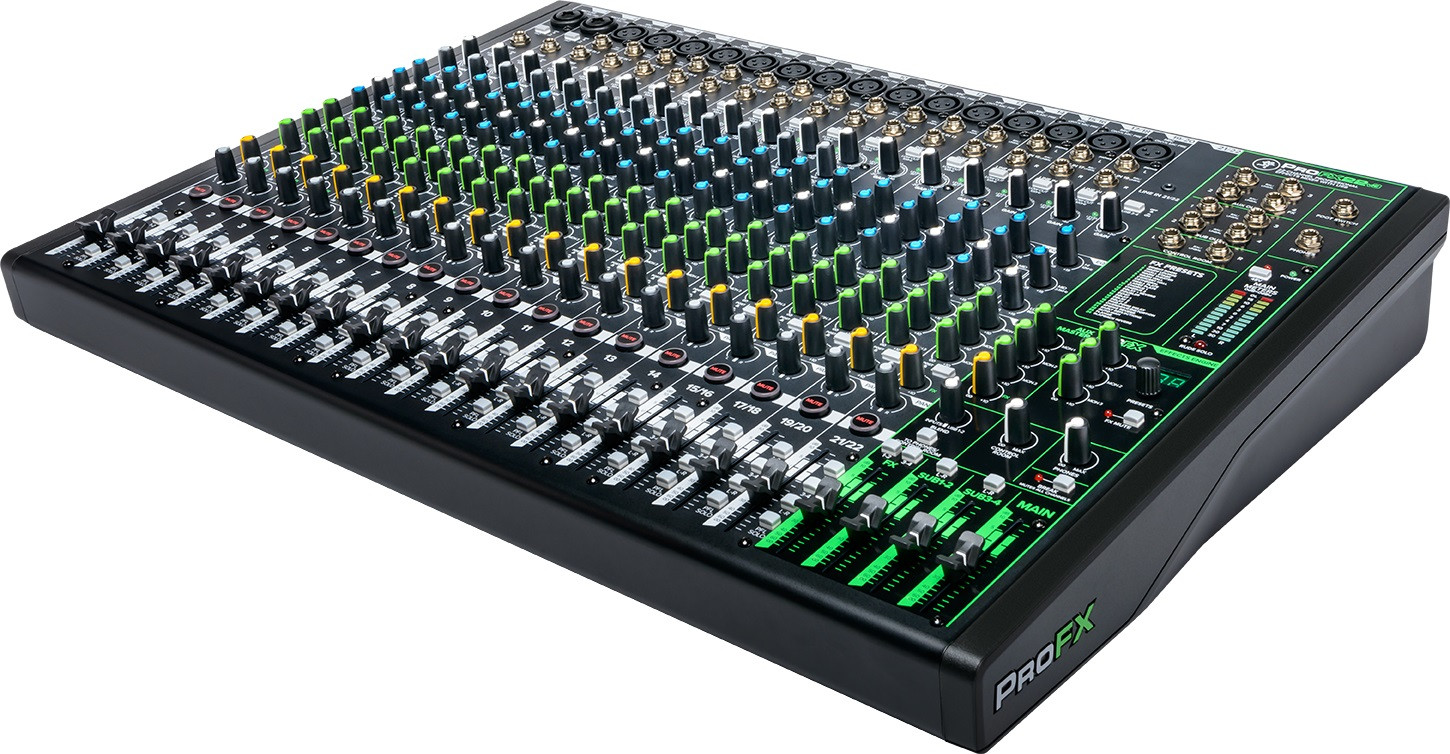 MACKIE PROFX 22 v3 - 22-kanałowy mixer audio