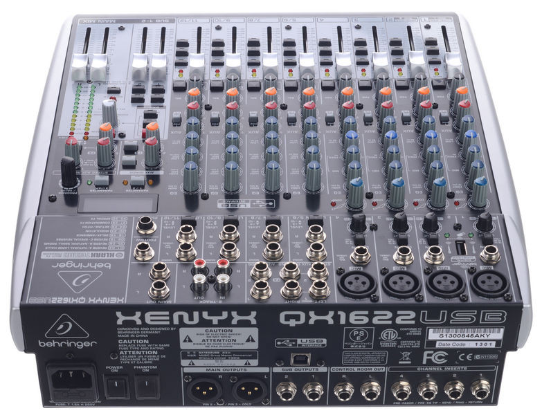 Behringer XENYX QX 1622 USB - mikser