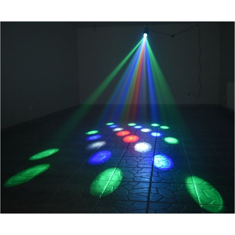 LIGHT4ME AIRSHIP RGB LED Flower efekt dyskotekowy