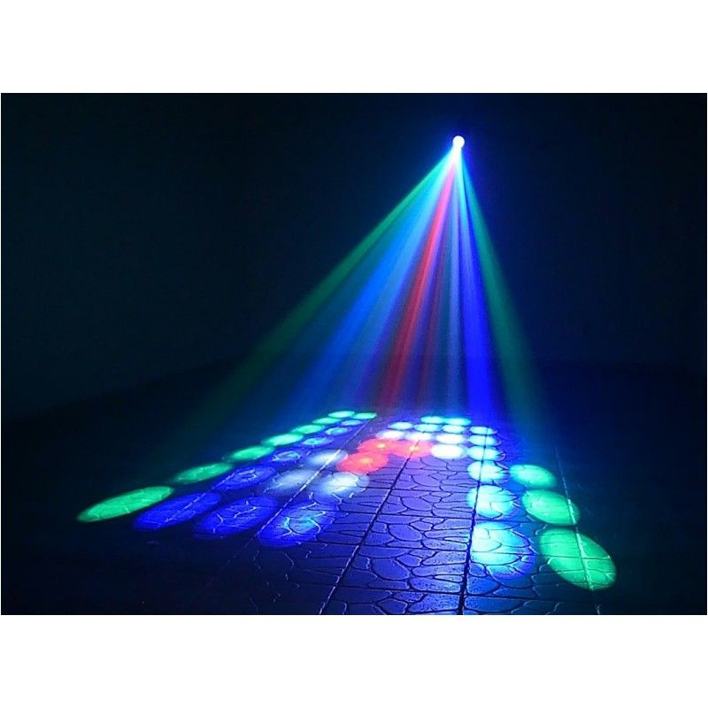 LIGHT4ME AIRSHIP RGB LED Flower efekt dyskotekowy