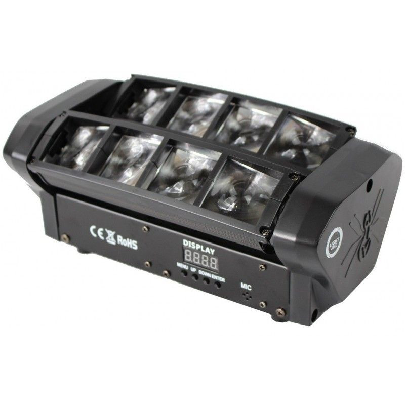 LIGHT4ME SPIDER MKII TURBO Efekt LED 8x3W RGBW