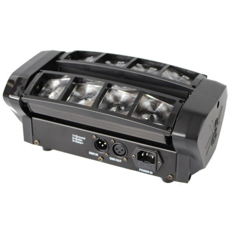 LIGHT4ME SPIDER MKII TURBO Efekt LED 8x3W RGBW