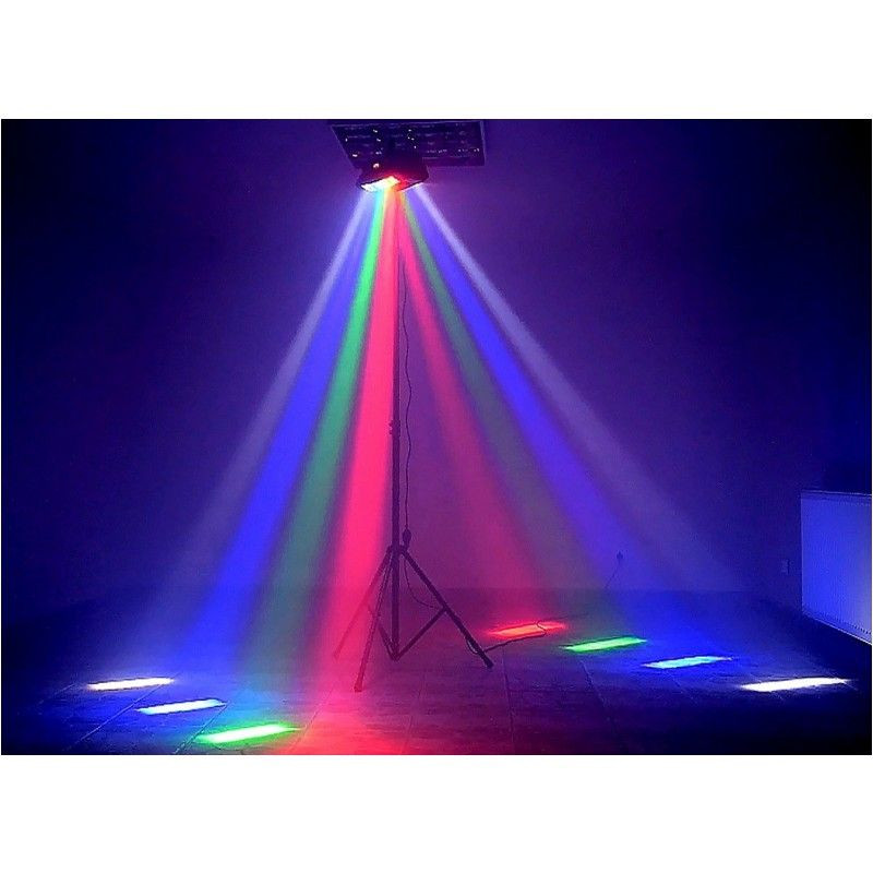 LIGHT4ME SPIDER MKII TURBO Efekt LED 8x3W RGBW