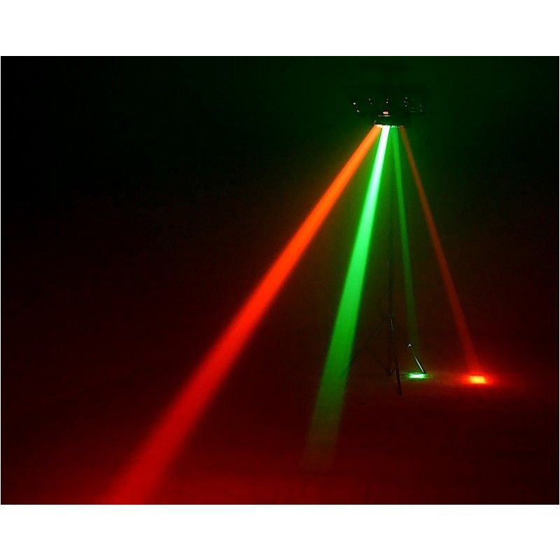 LIGHT4ME SPIDER MKII TURBO Efekt LED 8x3W RGBW