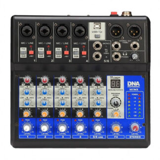 DNA MC06X - analogowy mikser audio z procesorem DSP