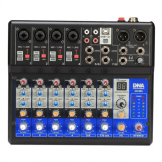 DNA MC08X - analogowy mikser audio z procesorem DSP