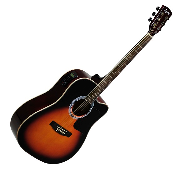 EVER PLAY AP-400 CEQ SB - Gitara elektroakustyczna