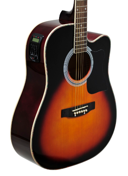 EVER PLAY AP-400 CEQ SB - Gitara elektroakustyczna