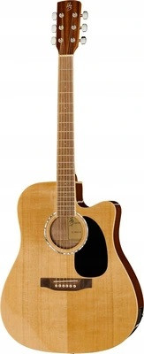 Harley Benton CLD-60SCE NT Custom Line - gitara elektroakustyczna