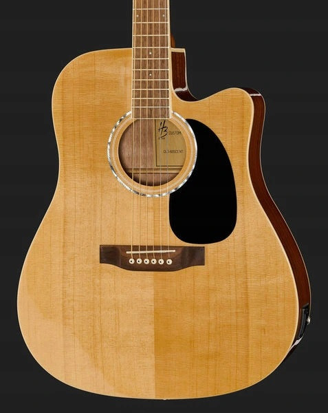 Harley Benton CLD-60SCE NT Custom Line - gitara elektroakustyczna