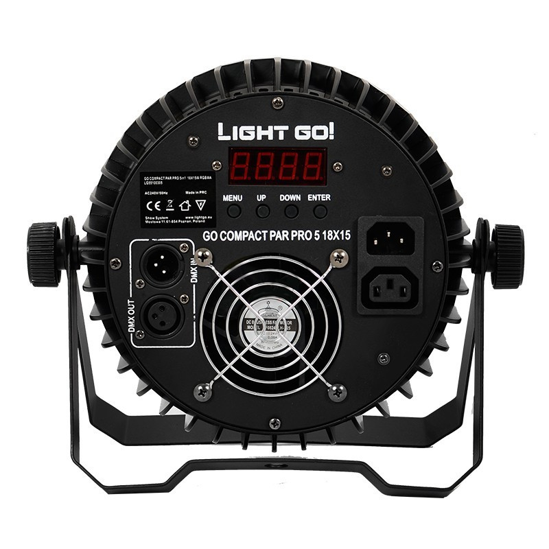 LIGHT GO! COMPACT PAR PRO 5in1 18x15W RGBWA - Reflektor typu compact PAR