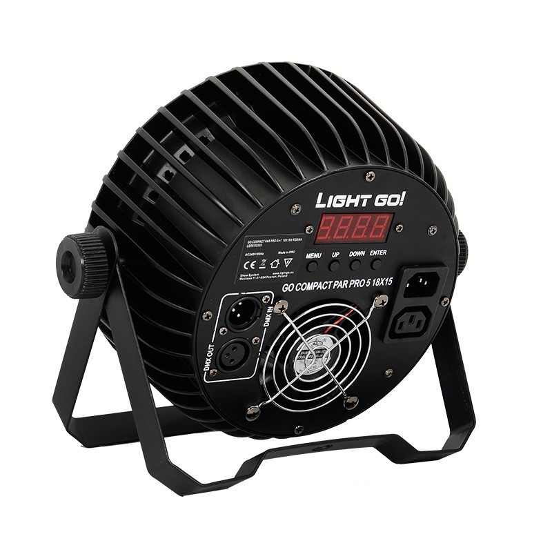 LIGHT GO! COMPACT PAR PRO 5in1 18x15W RGBWA - Reflektor typu compact PAR
