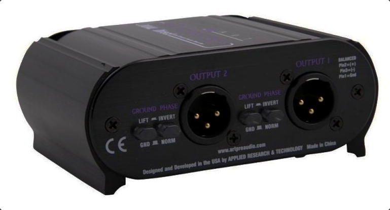 ART Dual ZDirect - Pasywny DI-Box 2-kanałowy dibox DUAL Z-Direct