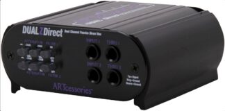 ART Dual ZDirect - Pasywny DI-Box 2-kanałowy dibox DUAL Z-Direct