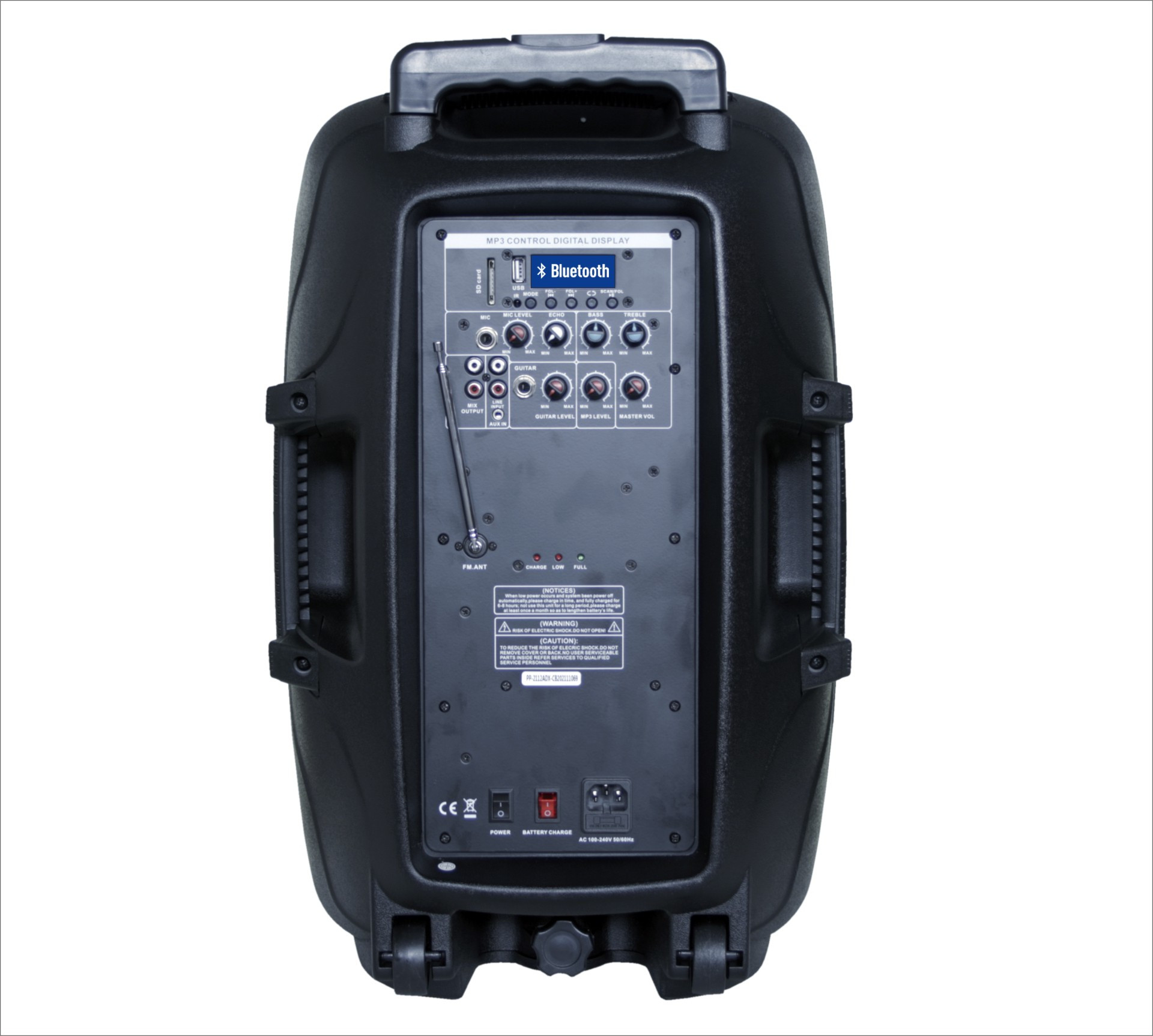 Rh Sound PP-2112ADX-CB HAND-HAND - mobilna kolumna z 2 mikrofonami bezprzewodowymi