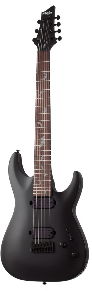 Schecter DAMIEN 7 SBK - gitara elektryczna