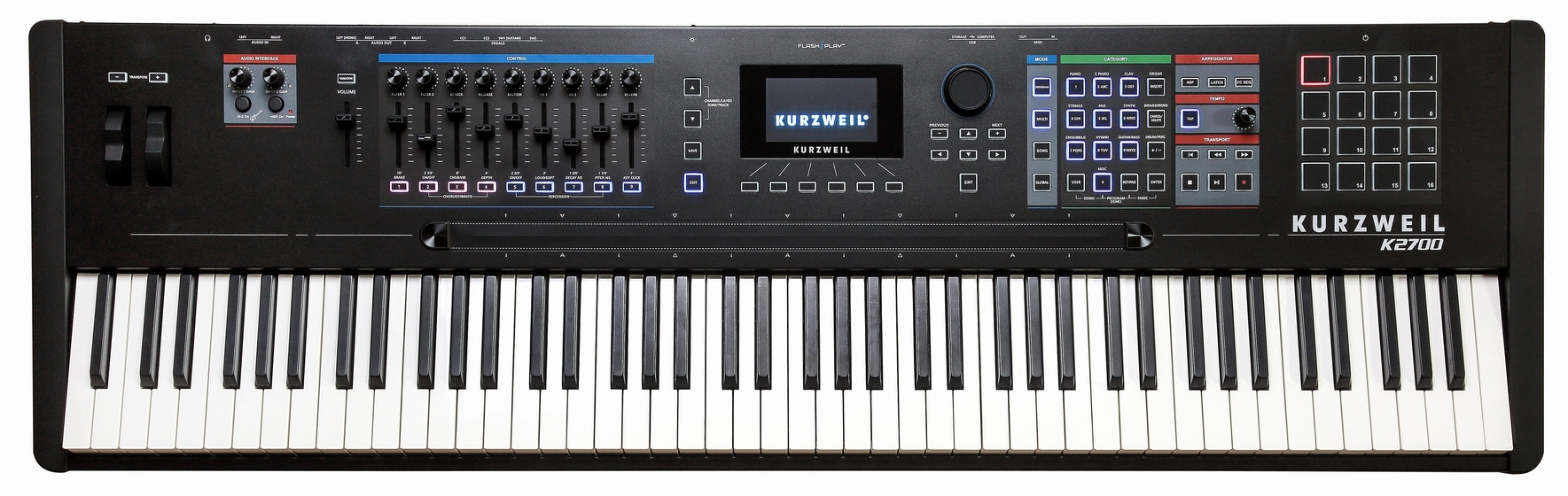 Kurzweil K2700 - syntezator, sampler, stacja robocza, workstation / synthesiser