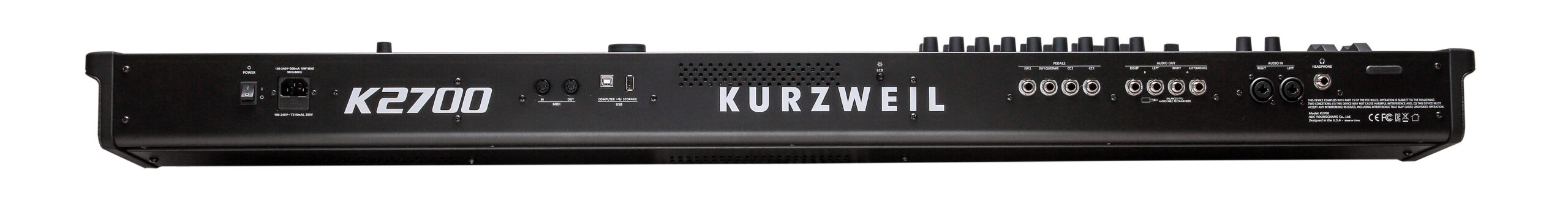 Kurzweil K2700 - syntezator, sampler, stacja robocza, workstation / synthesiser