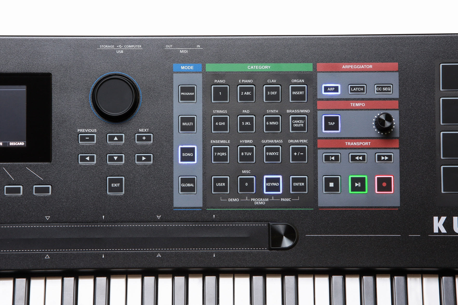 Kurzweil K2700 - syntezator, sampler, stacja robocza, workstation / synthesiser