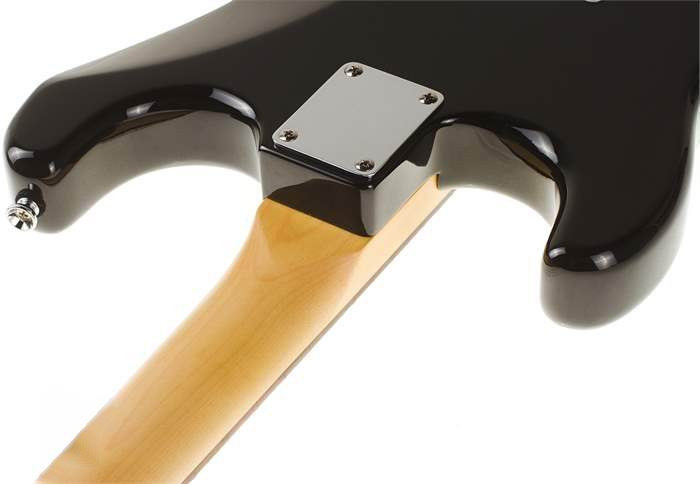 VINTAGE V6 BB Gitara elektryczna stratocaster, kolor Boulevard Black