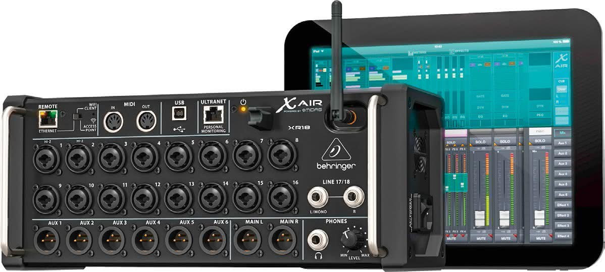 Behringer X AIR XR18 - mikser cyfrowy