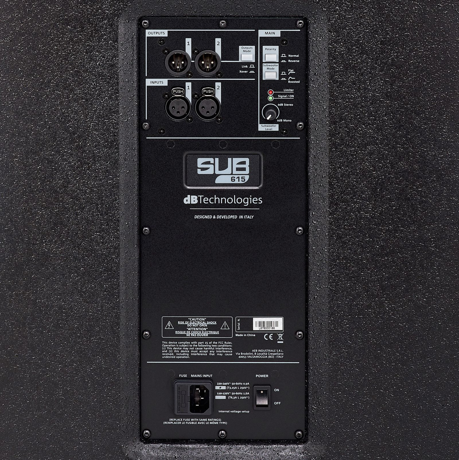 dB Technologies SUB 615 - subwoofer aktywny