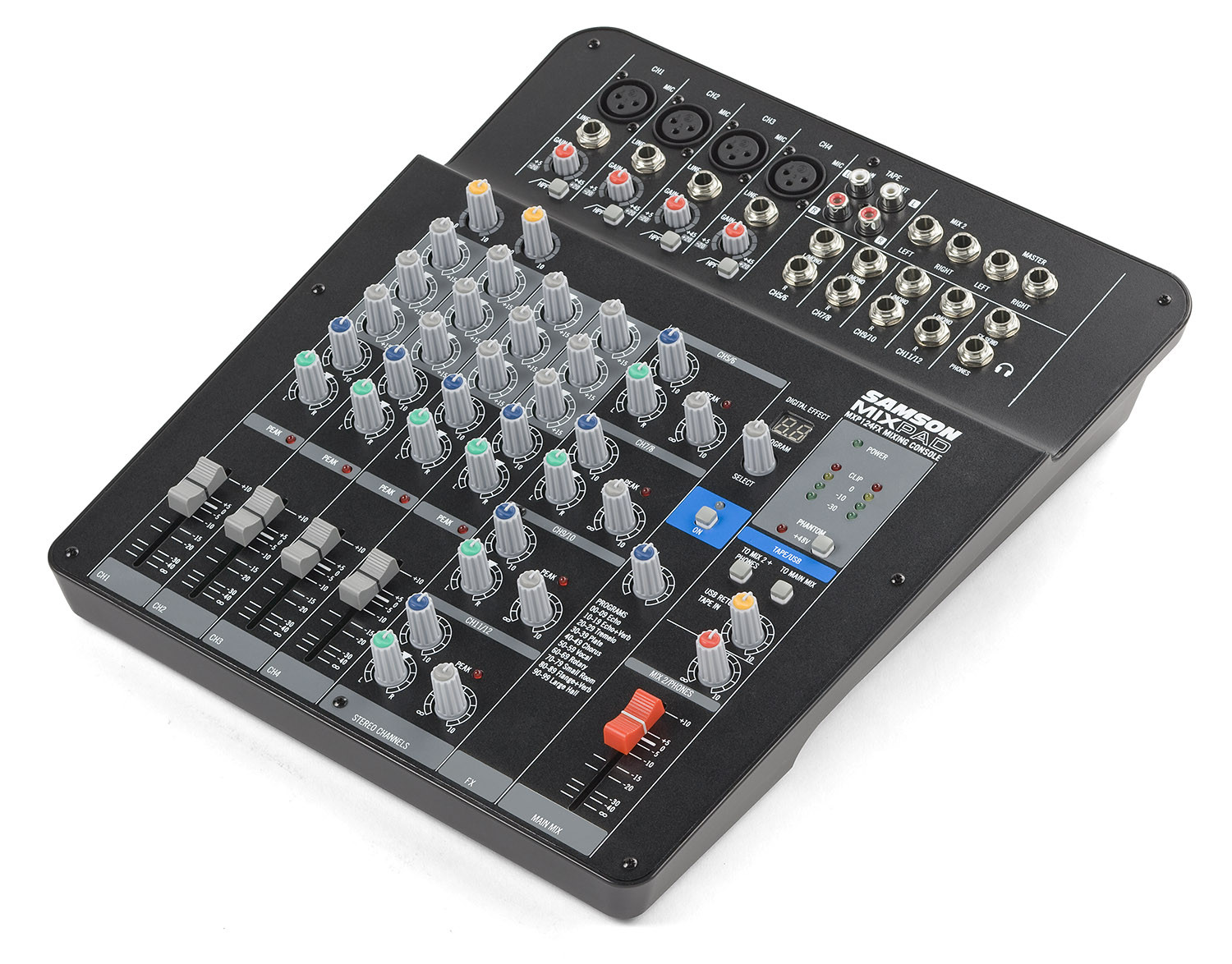 Samson MixPad MXP124FX - mikser z procesorem efektów DSP