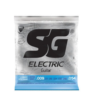 SG - 9-54 - struny do gitary elektrycznej siedmiostrunowej