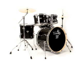 Tamburo T5P20BSSK - akustyczny zestaw perkusyjny (Black Sparkle) metalizowany czarny