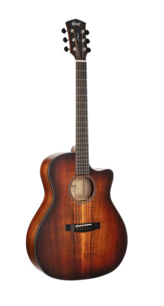 Cort CORE GA ABW W/CASE OPLB - gitara elektroakustyczna. Cała z litego drewna!