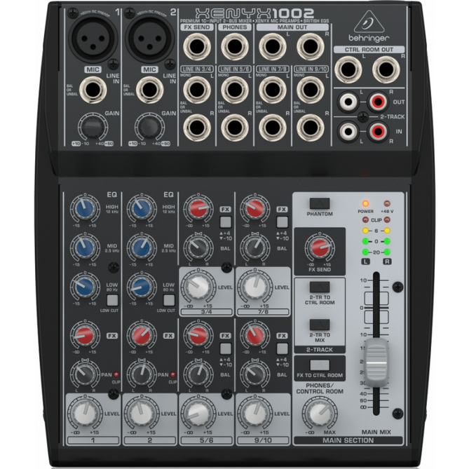 Behringer XENYX 1002 - mikser dźwięku