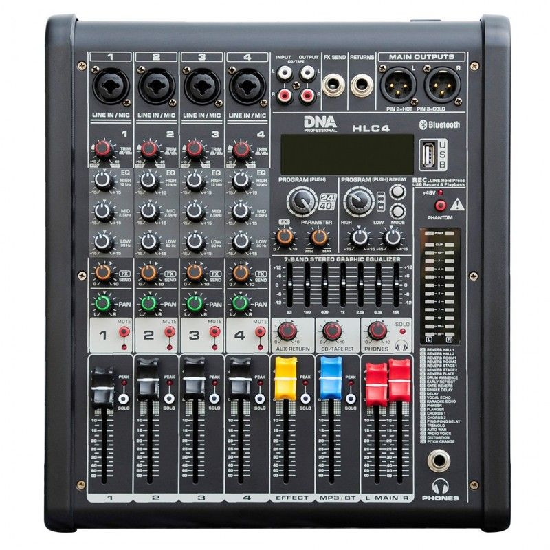 DNA HLC 4 - analogowy mikser audio 4 kanały