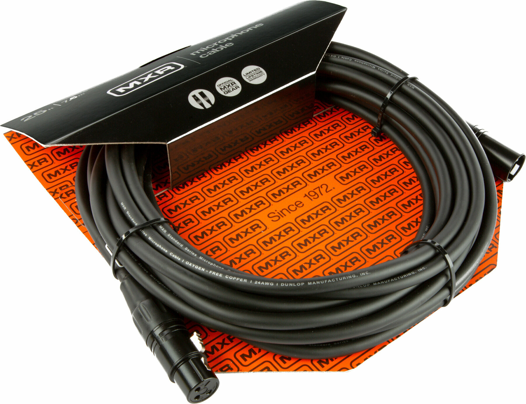 MXR DCM25 - przewód mikrofonowy 7,6m