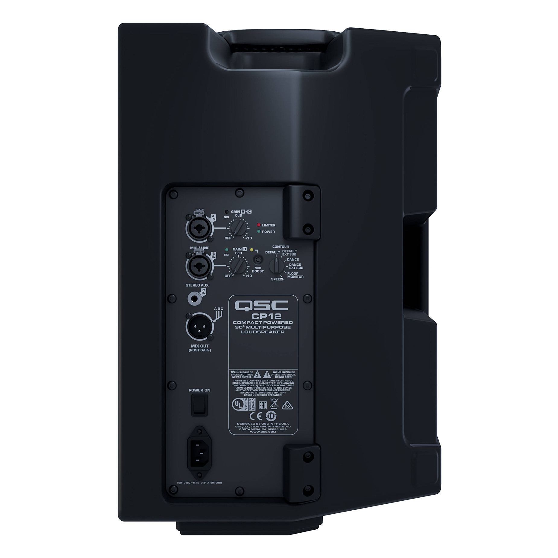 QSC CP12 Kolumna aktywna 1000 Watt