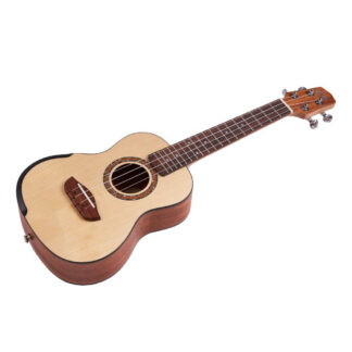 Laila UMC-2315-SM - ukulele koncertowe seria Masterclass, lity top