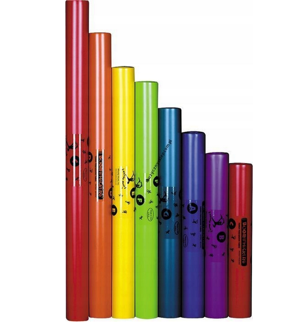 Boomwhackers Bum Bum Rurki - zestaw diatoniczny