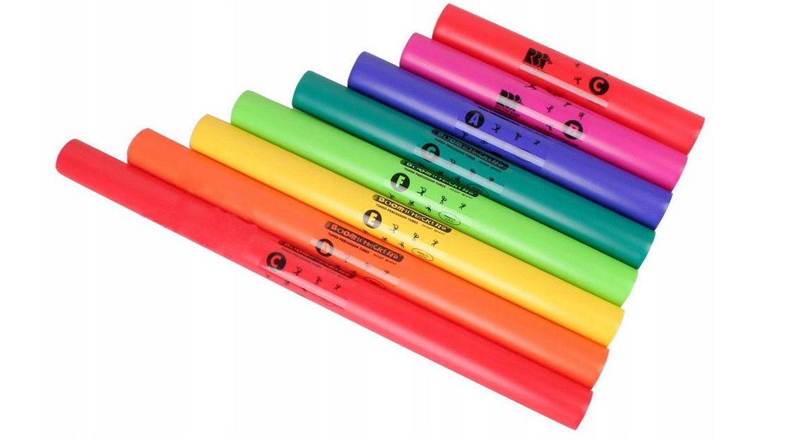 Boomwhackers Bum Bum Rurki - zestaw diatoniczny