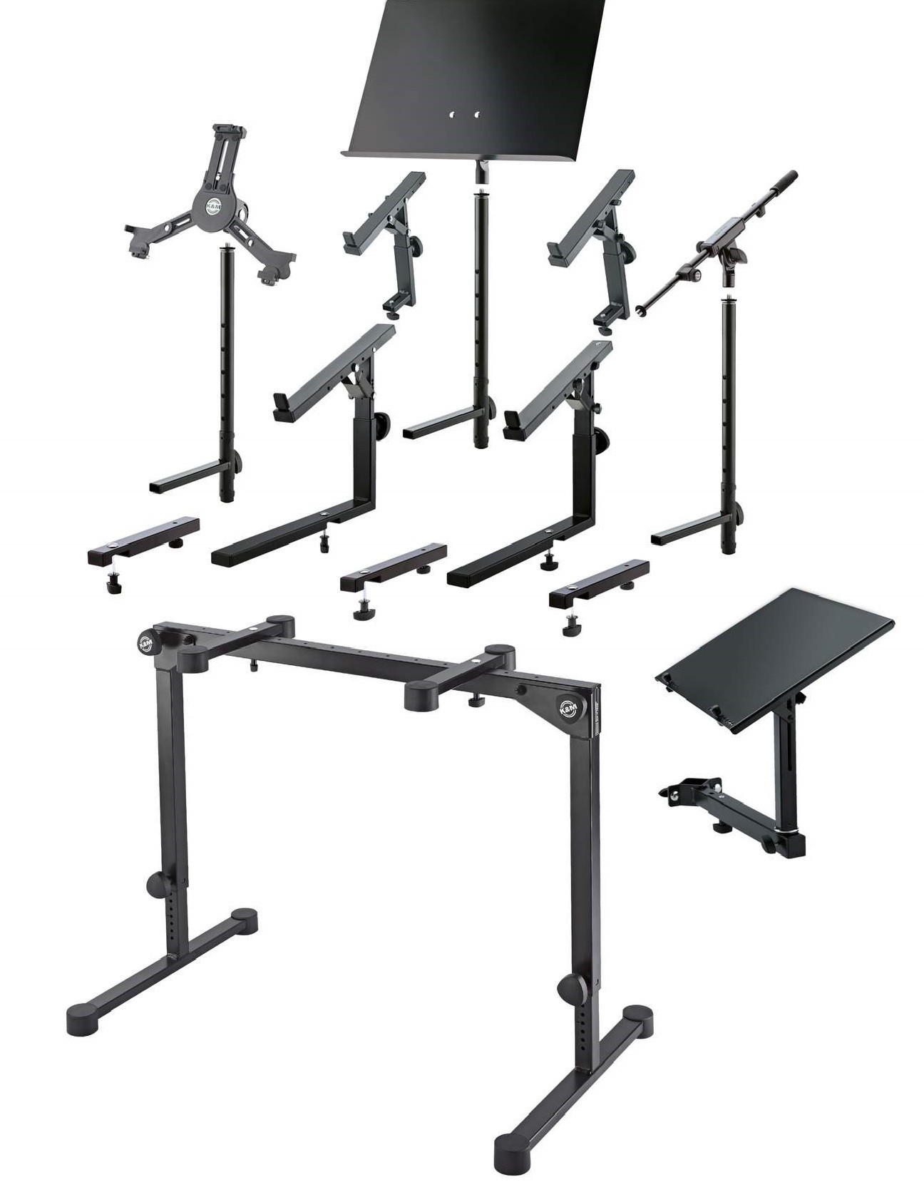 Konig&Meyer OMEGA PRO - Statyw klawiszowy regulowany