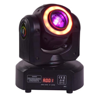 LIGHT4ME MINI SPOT 30 RING KALEIDO głowica ruchoma LED 30Watt